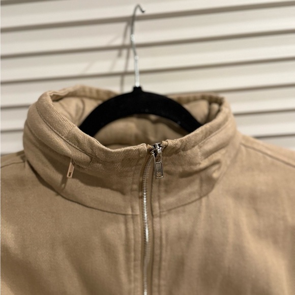 Tan Zip-Up Jacket - Picture 5 of 5